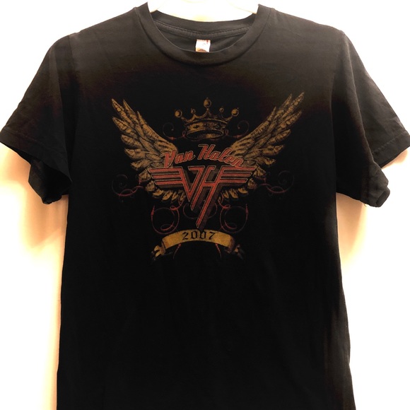 Van Halen 207 Tour Concert Tee Size S 